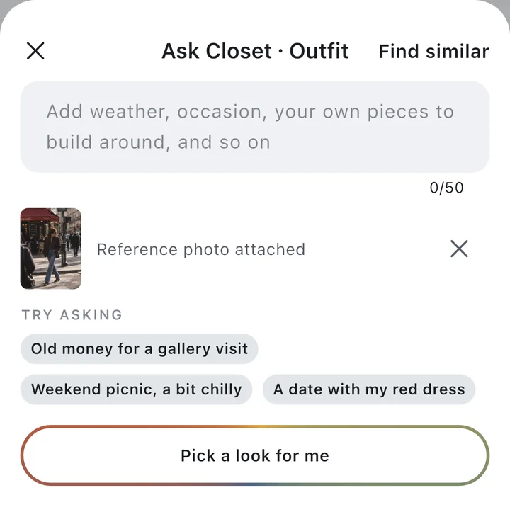 Ask Closet: put an outfit together